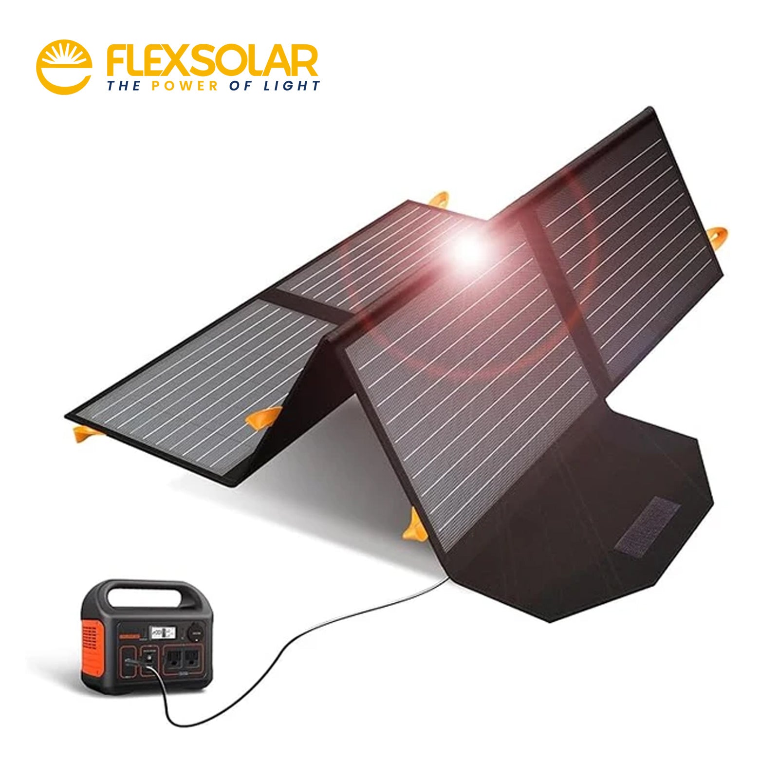 FlexSolar® C60 Pro Foldable Solar Panels Charger | 60W