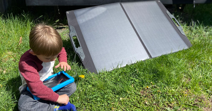 100W Foldable Solar Panel from FLEXSOLAR (Article from ST Magazine)