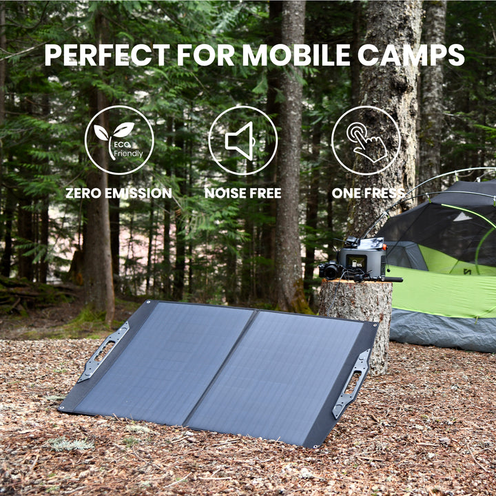 FlexSolar® C100PRO Foldable Solar Panels Charger | 100W
