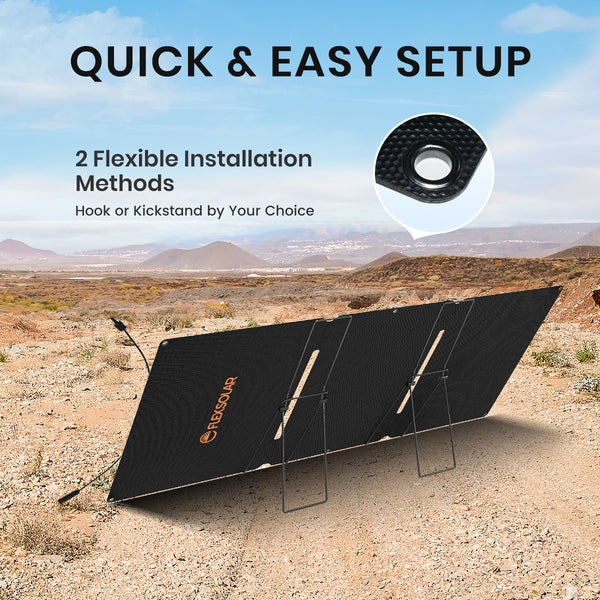 FlexSolar F120 Foldable Solar Panel for Power Station |