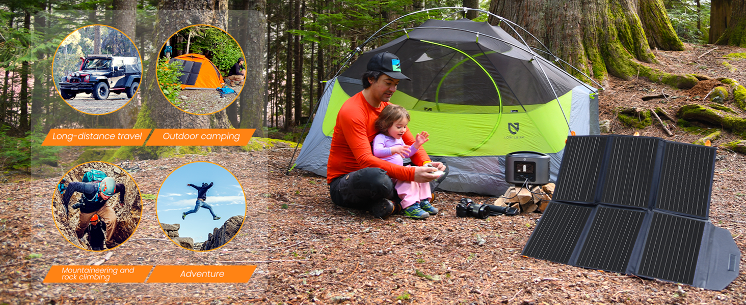 FlexSolar® C60 Pro Foldable Solar Panels Charger | 60W