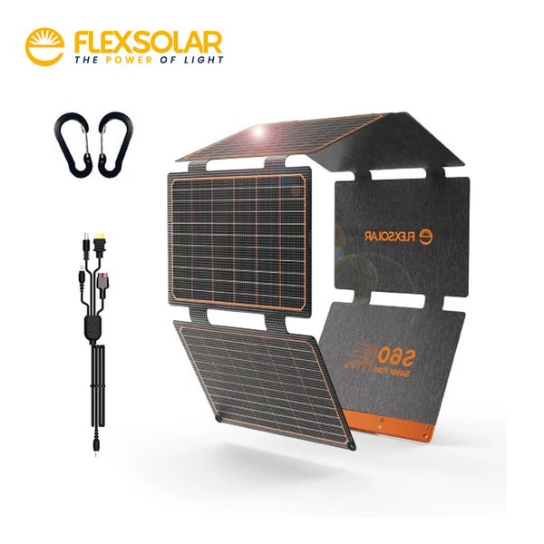 FlexSolar S60 SolarPad Solar Panel Charger | 60W