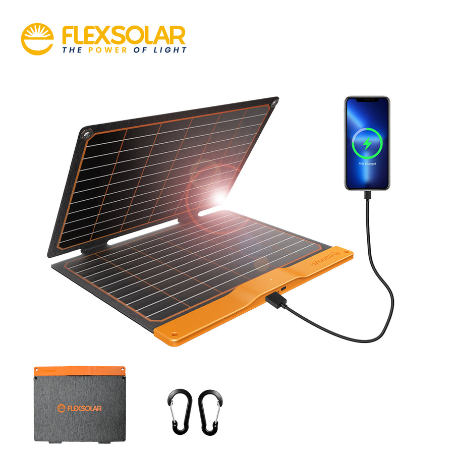 FlexSolar S20 SolarPad Solar Panel Charger | 20W